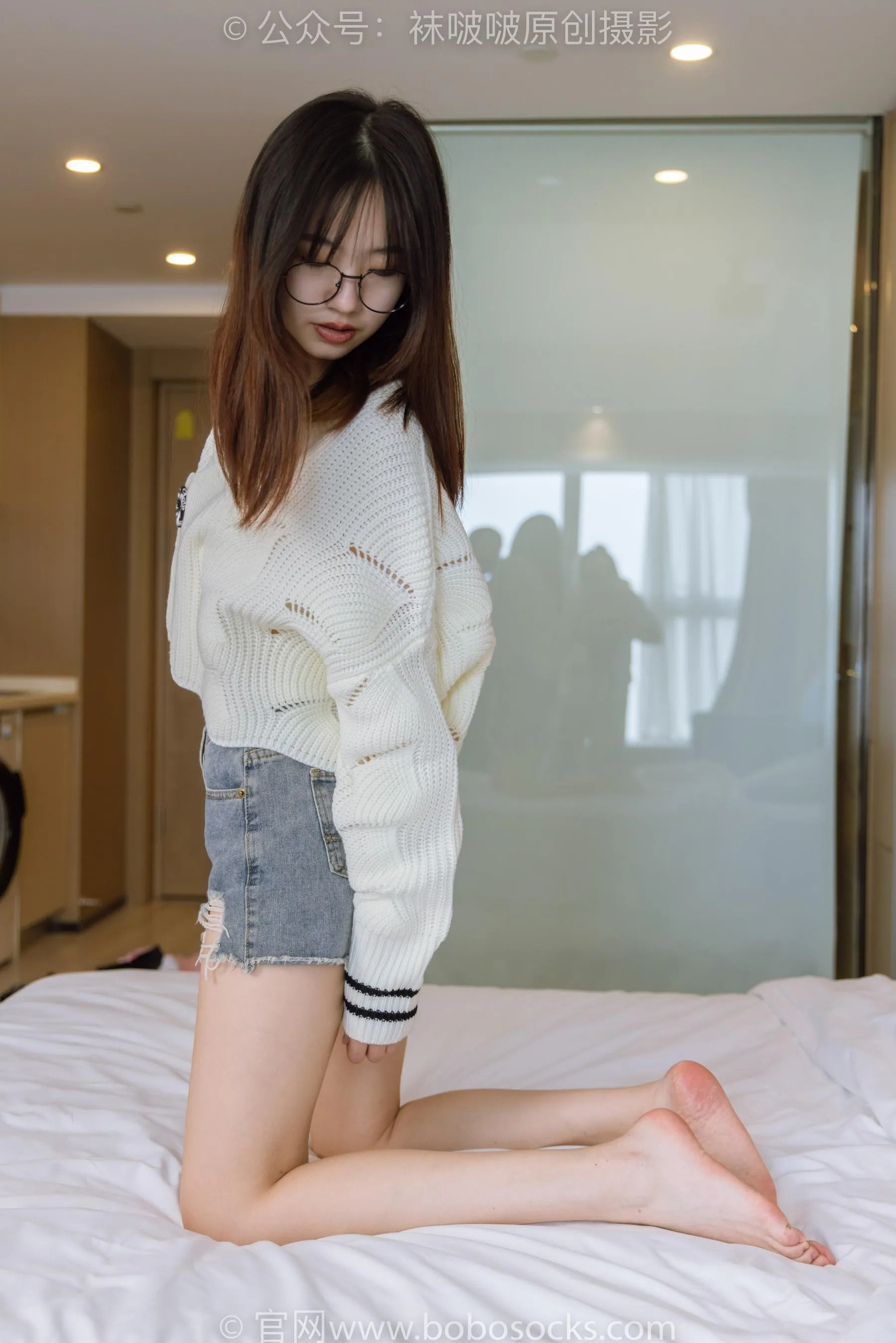 [BoBoSocks袜啵啵]NO.222 小甜豆-长靴、白棉袜、裸足[22] [54P]插图1